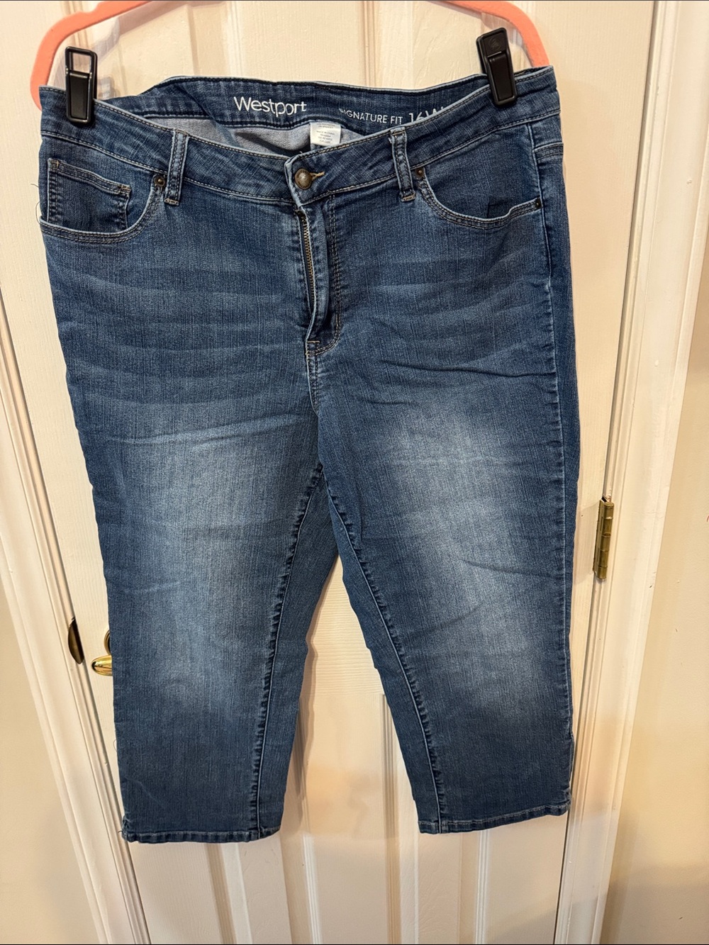 Westport Blue Cropped Ankle Jeans